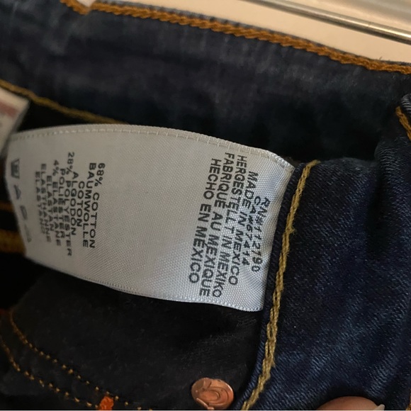 True Religion Skinny Contour Jeans - Size 33 - Picture 4 of 10